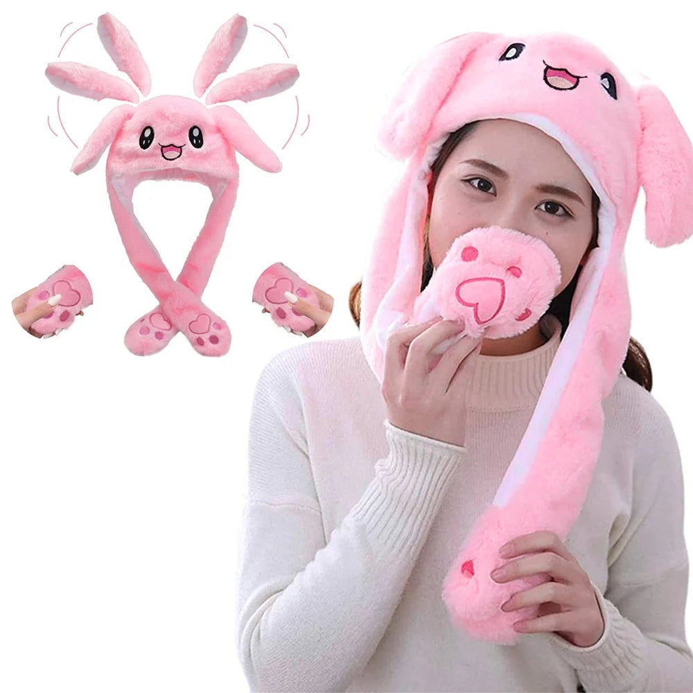 AMEEHA Pink Floppy Plush Hat | 20% off | Cuddles Apparel - Cuddles