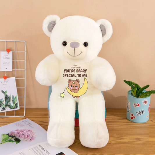 Customised Teddy | 3 Colors | 4 sizes | 2 Scents - Cuddles