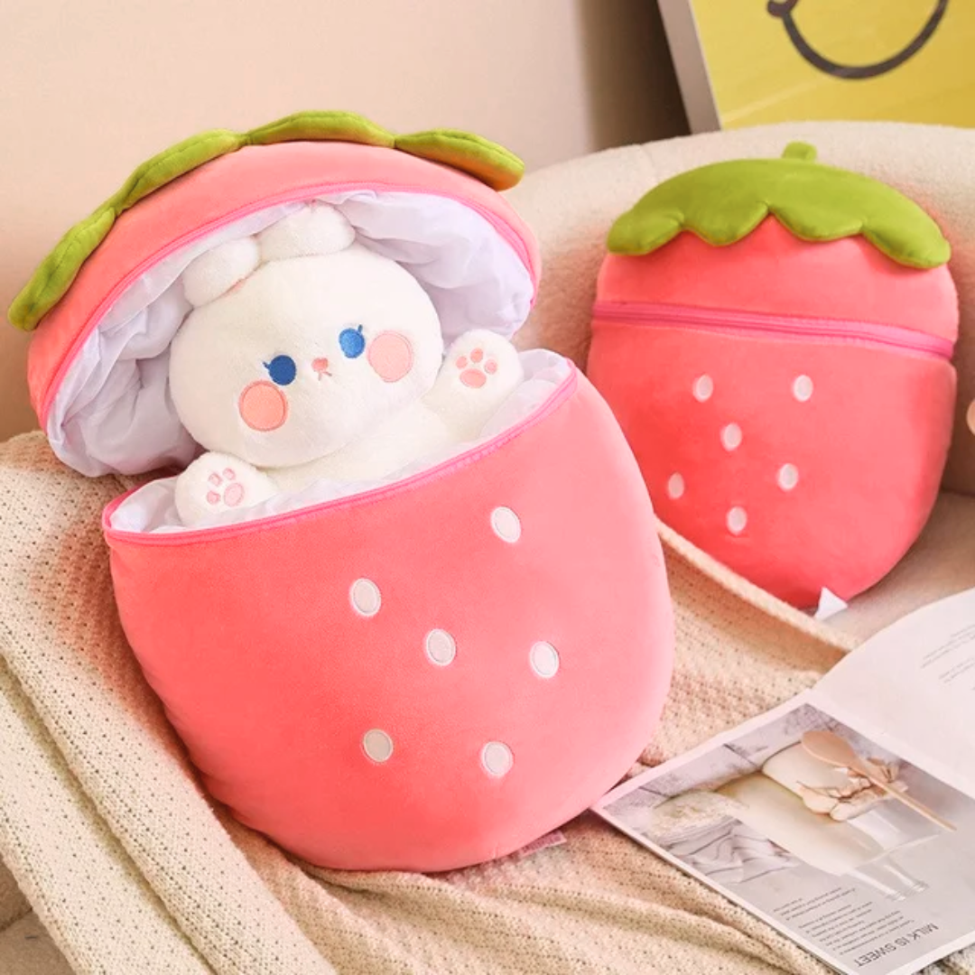 Berry Bunny | 30cm | Scented | Customised - Cuddles