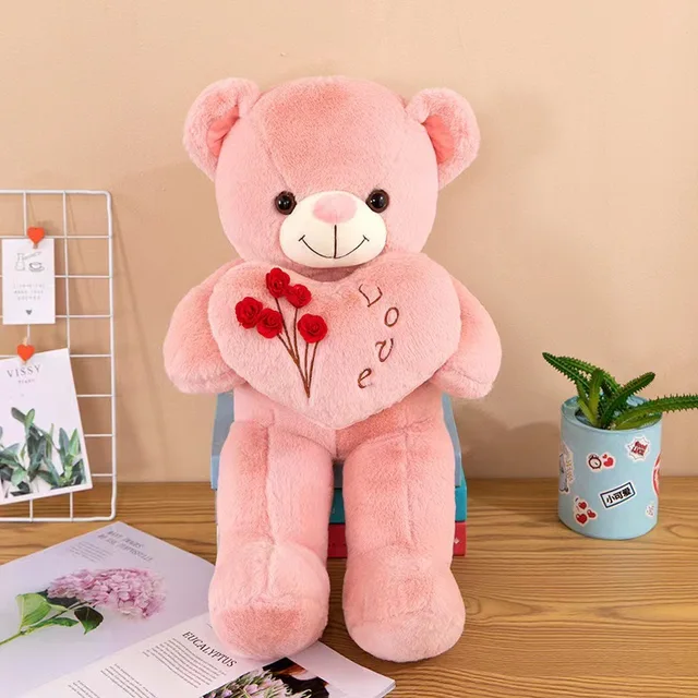Rose Teddy | 4 sizes | 3 colors - Cuddles