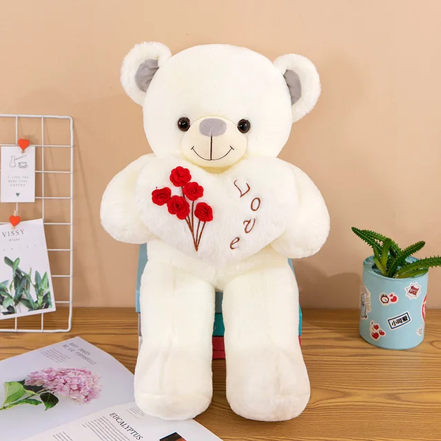 Rose Teddy | 4 sizes | 3 colors - Cuddles