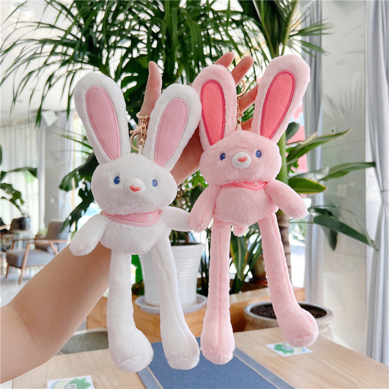 Loppy Bunny Plush with Pullable Ears - Cuddles