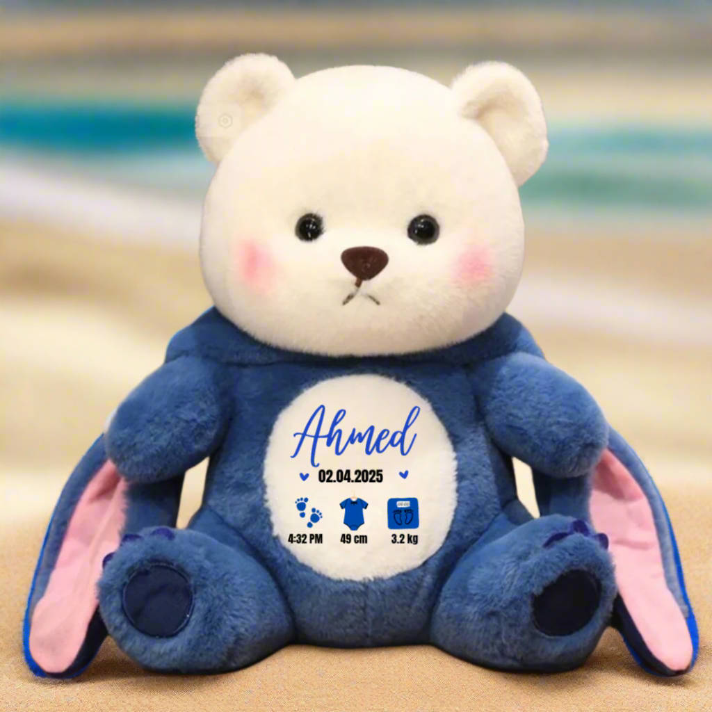 Birth Announcement Plushie | First time in Pakistan | Customised
