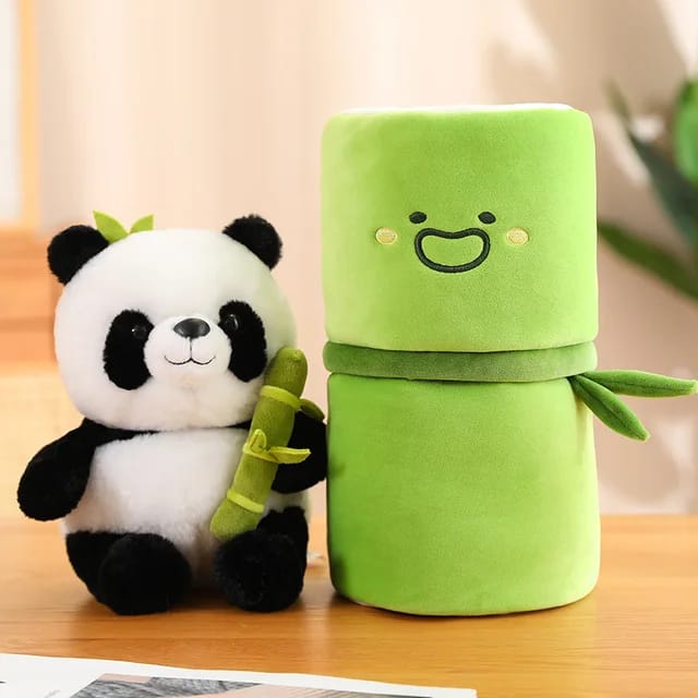 Bamboo Panda | 25cm | Customised & Scented - Cuddles