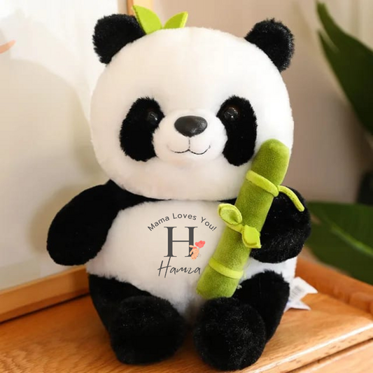 Bamboo Panda | 25cm | Customised & Scented - Cuddles