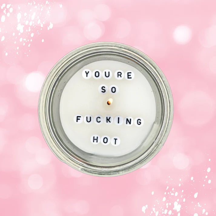 Hidden Message Candle + Mr Fudge Teddy 🧸(Cuddle Bundle) - Cuddles