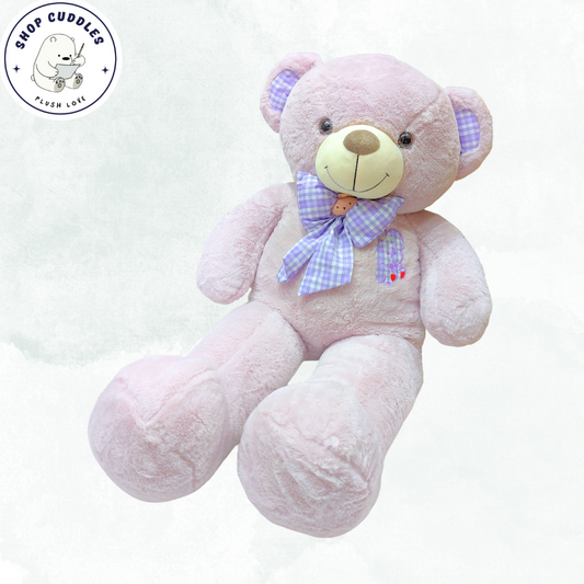 Bowtie Teddy | 3.5ft | 2 colors - Cuddles