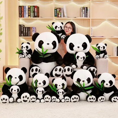 Mama & Baby Panda - Cuddles