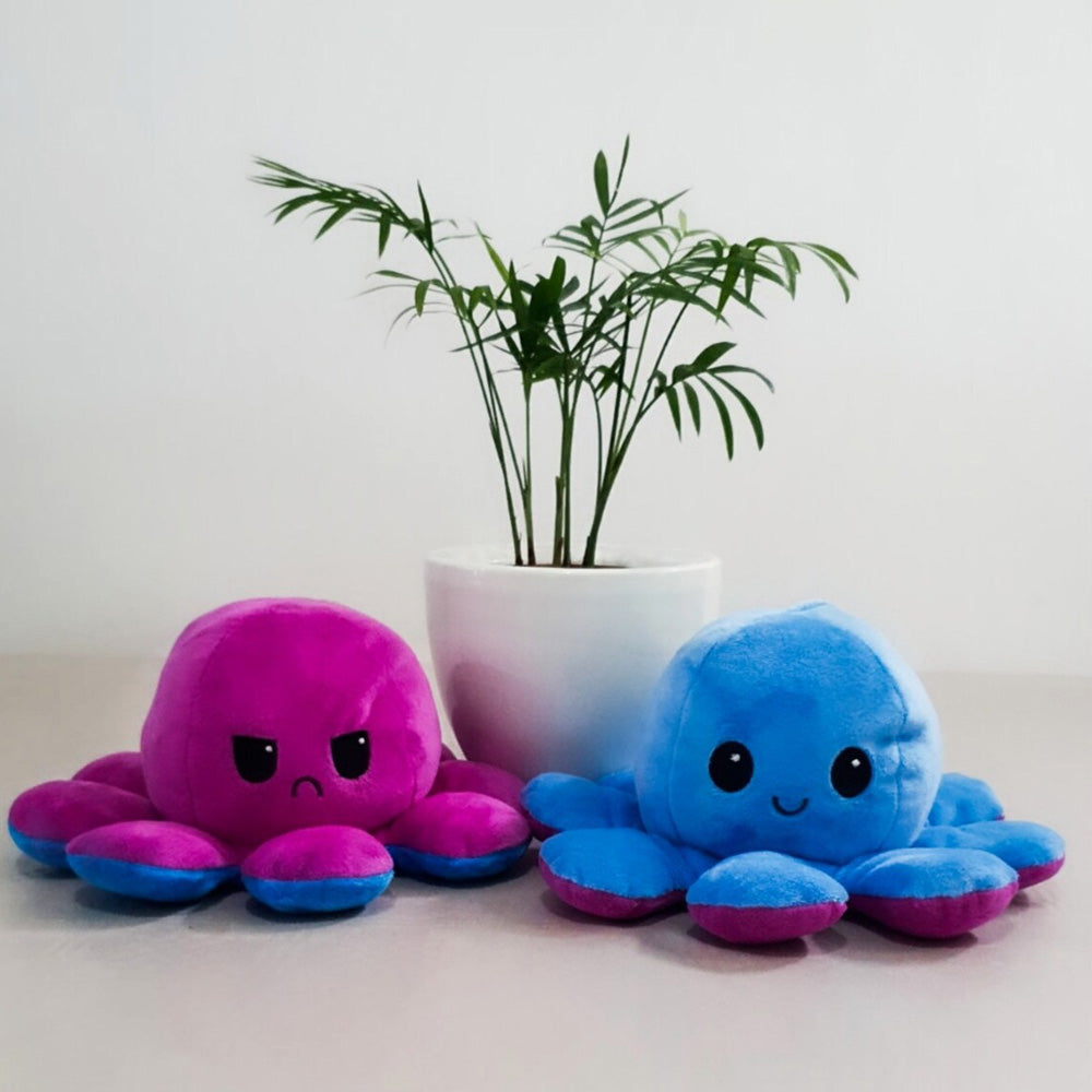 Reversible Octopus | Indigo-Deep Blue - Cuddles