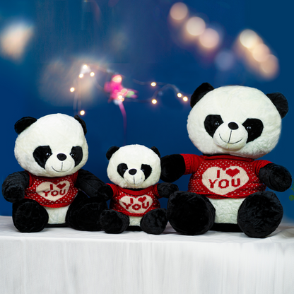 Puffy | Panda | 30cm, 40cm, 80cm - Cuddles