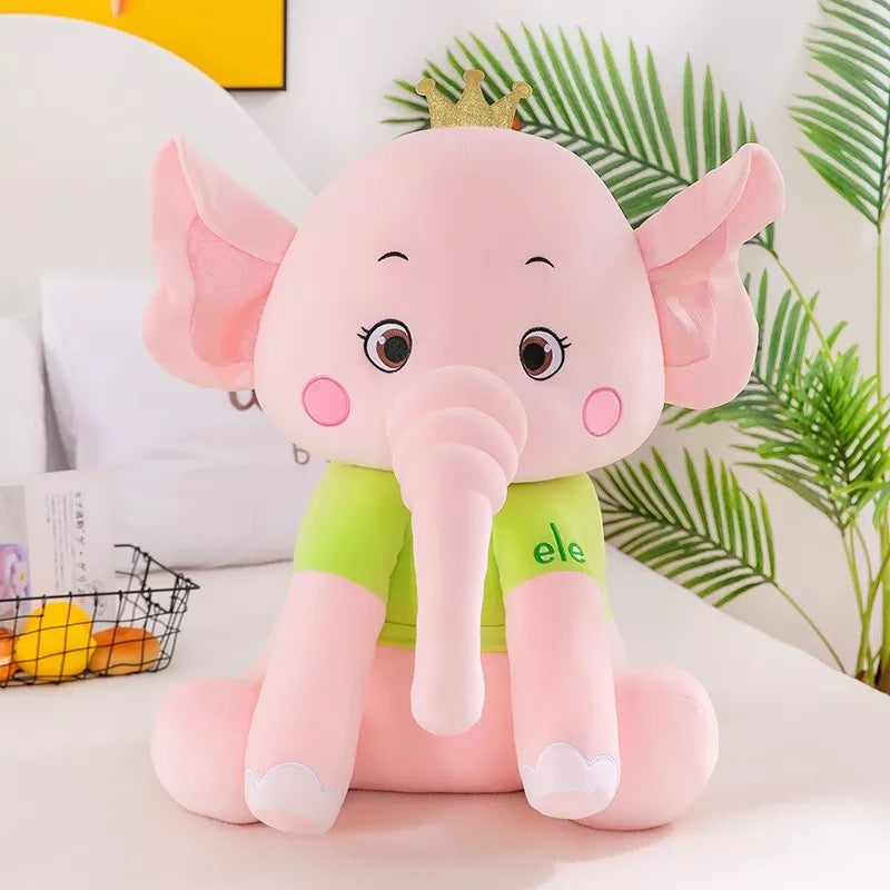 Baby Elephant (Green) - Cuddles