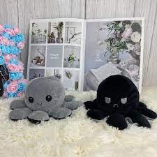Reversible Octopus | Grey-Black - Cuddles