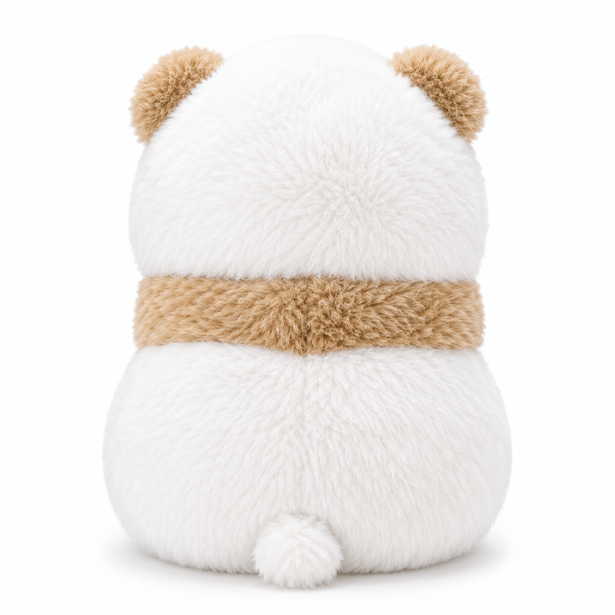 Honey Panda Plush™ | Ultra-Soft Beige & White Panda Bear | 30cm Cuddle Companion