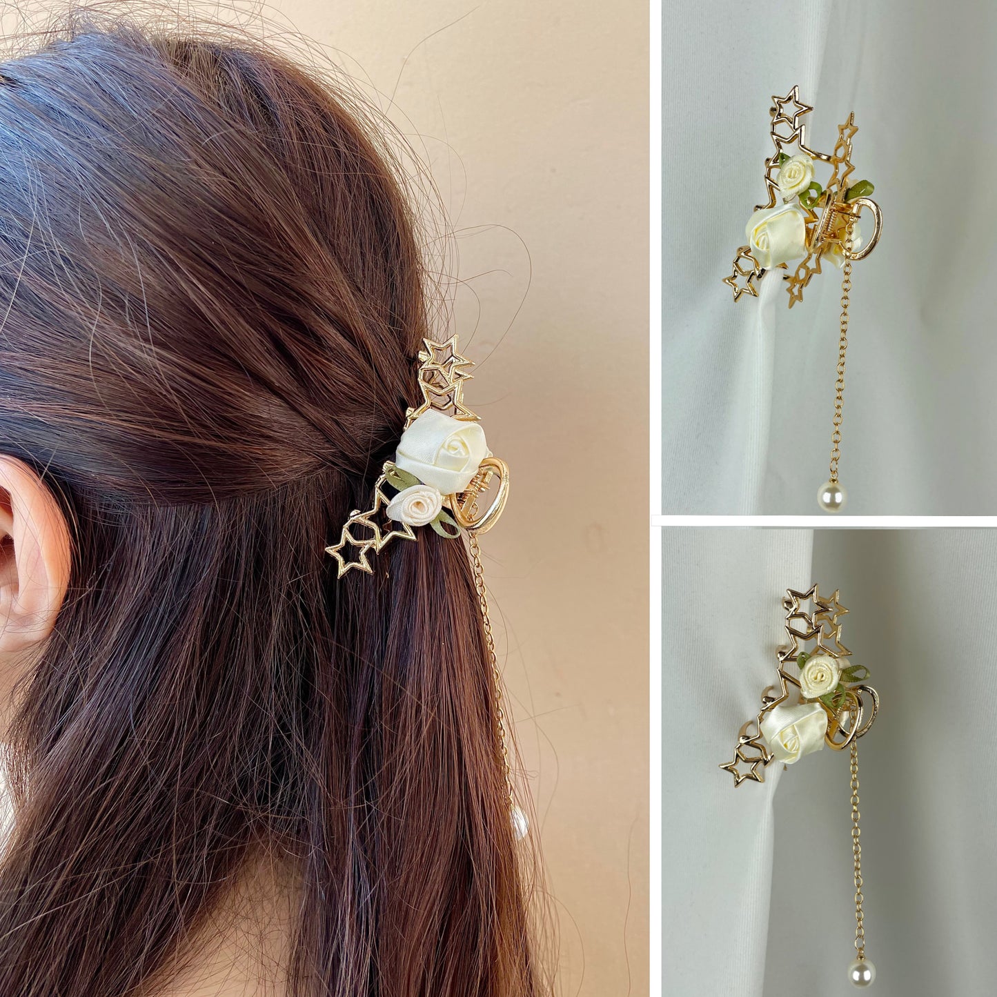 Starry Elegance| Hair Clip - Cuddles