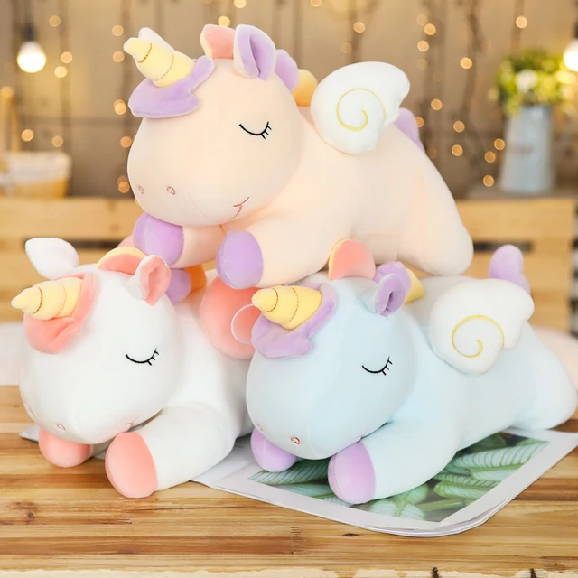 Sleeping Unicorn | Nude Color |35cm - Cuddles