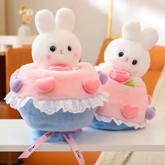 Princess Bunny | Plush Bouquet| 40cm - Cuddles