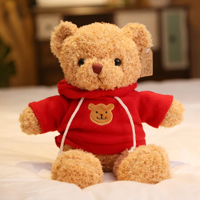 The Hood Ted Teddy Bear 40cm Red
