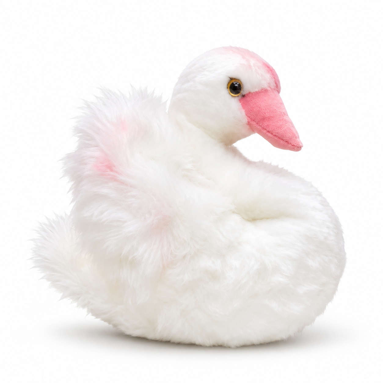 Blush Swan Plush – 25cm Soft White Swan Stuffed Toy