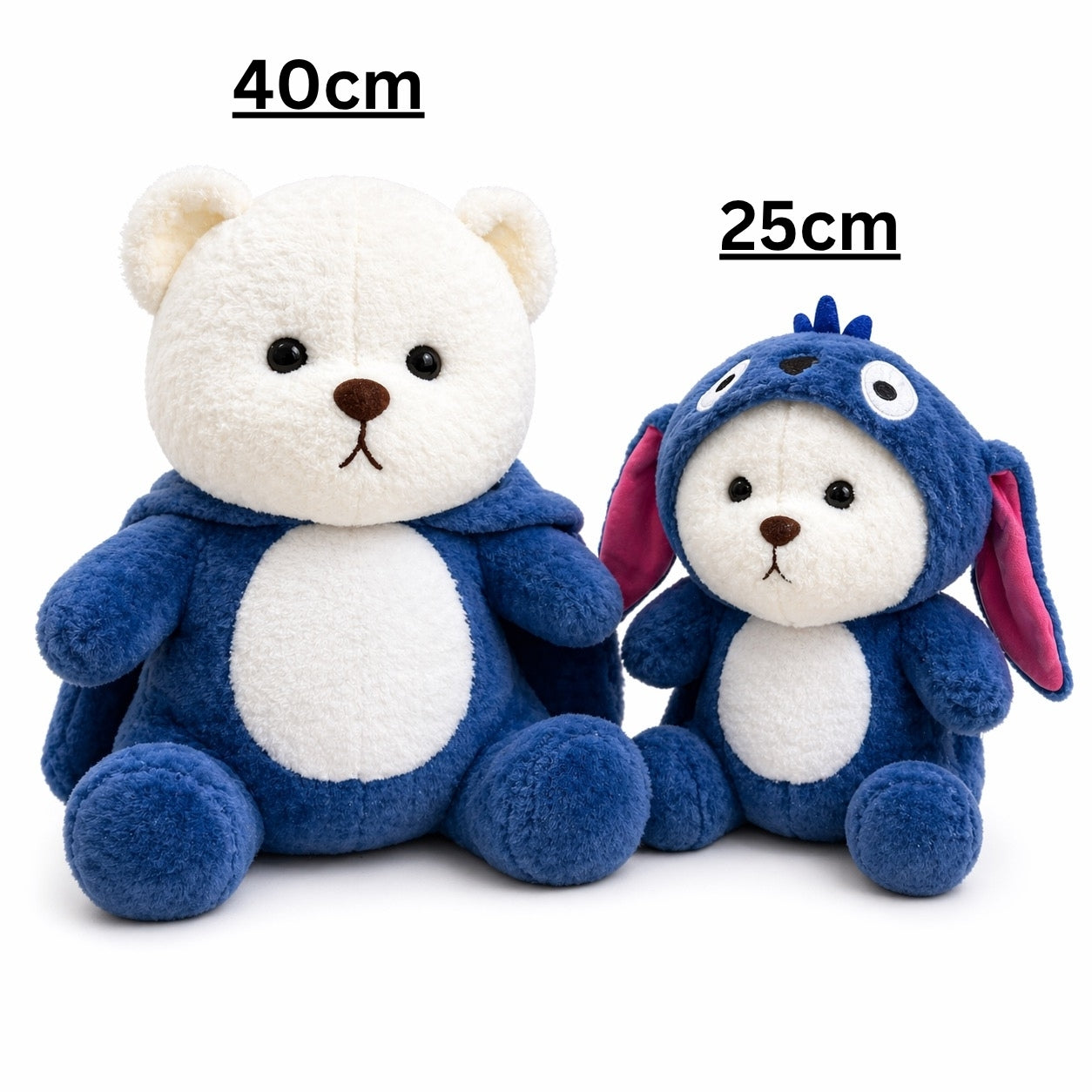 Hoodie Bear | 2 Sizes | 4 colors