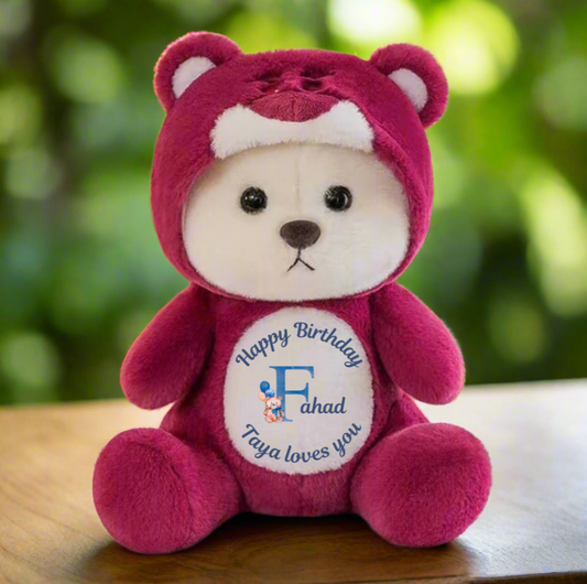 Happy birthday plushie | Customised