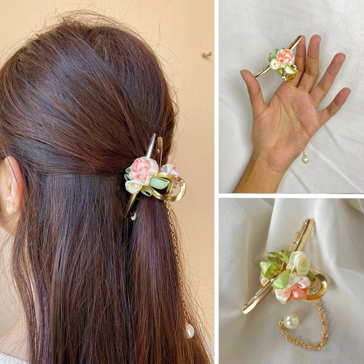 Floral Fantasy| Hair Clip - Cuddles