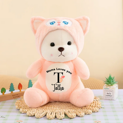 Customized Hoodie Bear | Teddy Bear | 4 colors