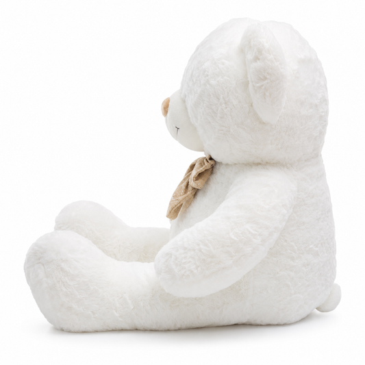 CuddleLove Teddy Bear – 85cm Soft Plush Teddy with Bow