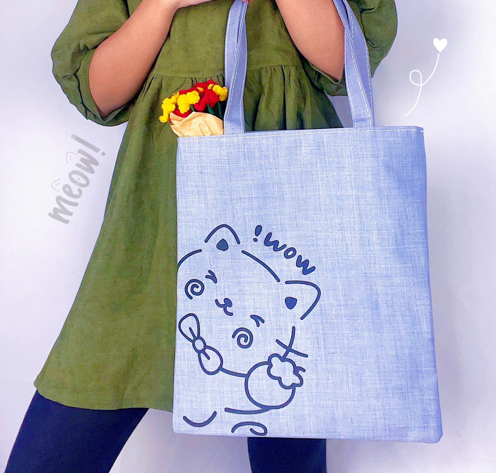 Wow Cat | Tote Bag - Cuddles