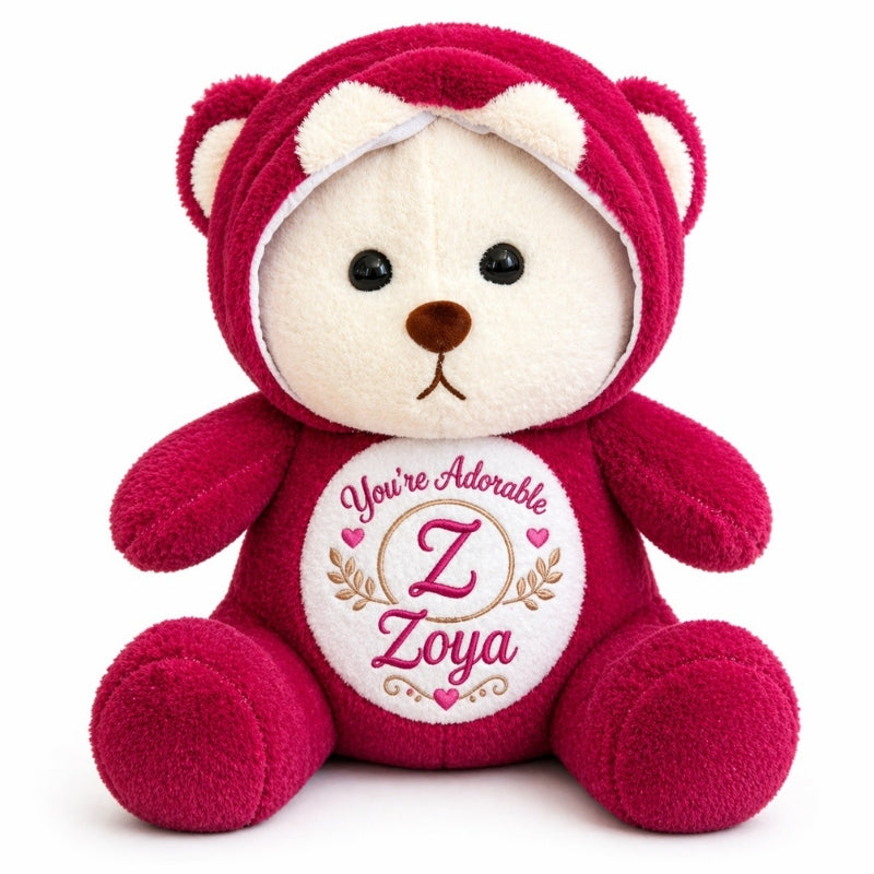 Hoodie Bear | 2 Sizes | 4 colors