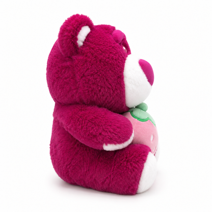 Berry Hug Teddy Plushie – 25cm Strawberry Bear Soft Toy