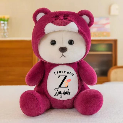 Customized Hoodie Bear | Teddy Bear | 5 colors