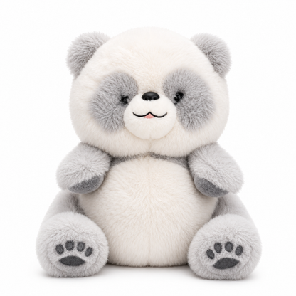 Snowy Panda Plush™ | Ultra-Soft Fluffy Panda Teddy | 30cm Cuddle Companion
