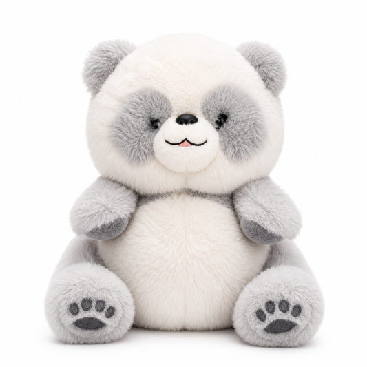 Snowy Panda Plush™ | Ultra-Soft Fluffy Panda Teddy | 30cm Cuddle Companion