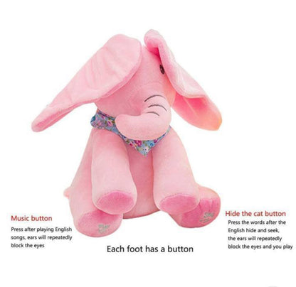 Peek-a-Boo Elephant | Singing & Interactive Plush