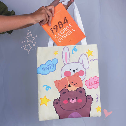 Happy Luck | Tote Bag - Cuddles