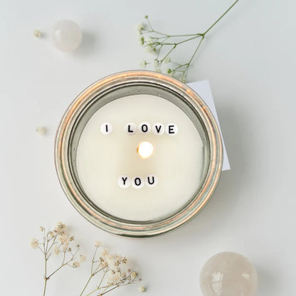 Hidden Message Candle | 12 Messages + Custom Option | 3 Scent Options