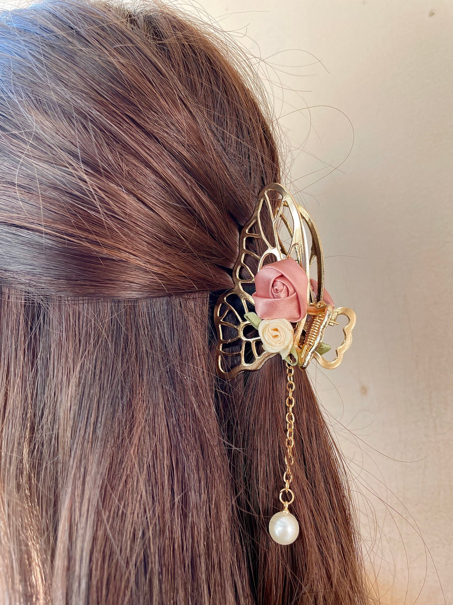 Butterfly Rose  | Hair Clip - Cuddles