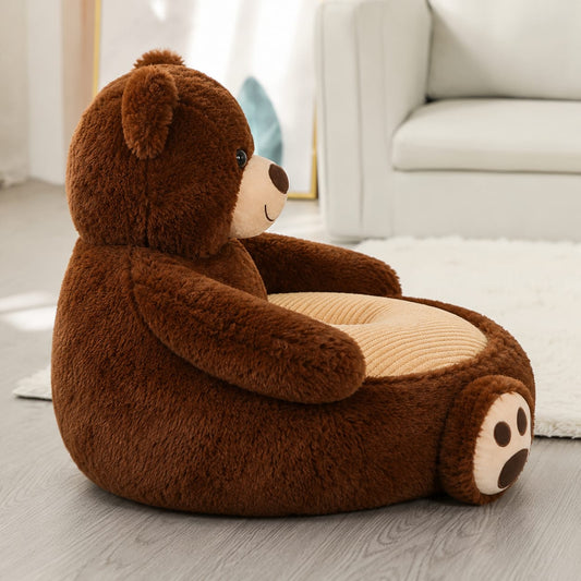 Cocoa Cuddle™ Teddy Bear Plush Seat