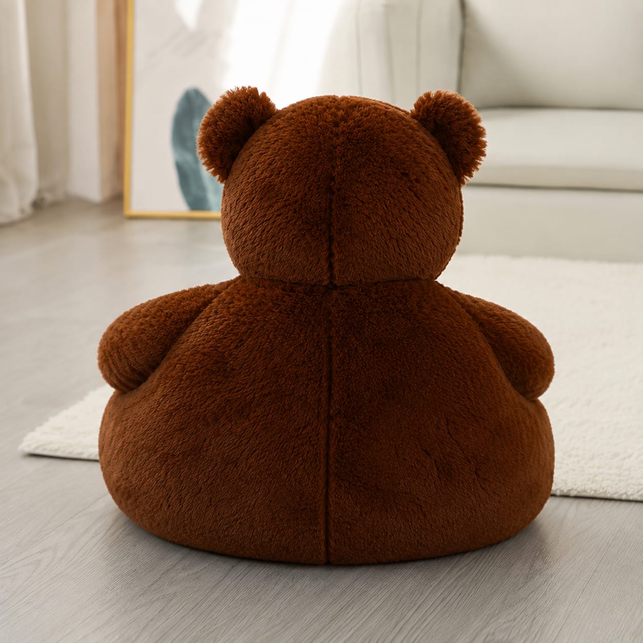 Cocoa Cuddle™ Teddy Bear Plush Seat