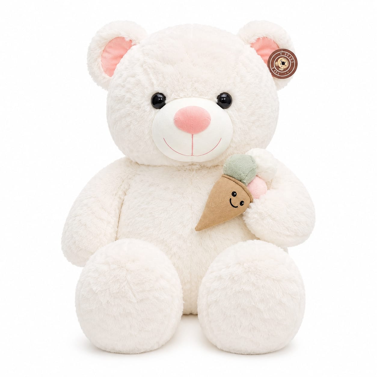 🍦 Sweet Scoop Teddy Bear Plushie – 80cm