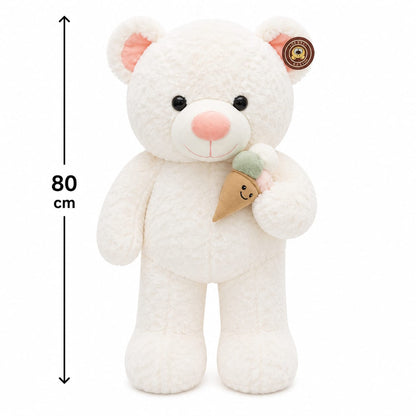 🍦 Sweet Scoop Teddy Bear Plushie – 80cm