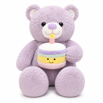 Birthday Cake Cuddle Teddy – 80cm 🎂🧸