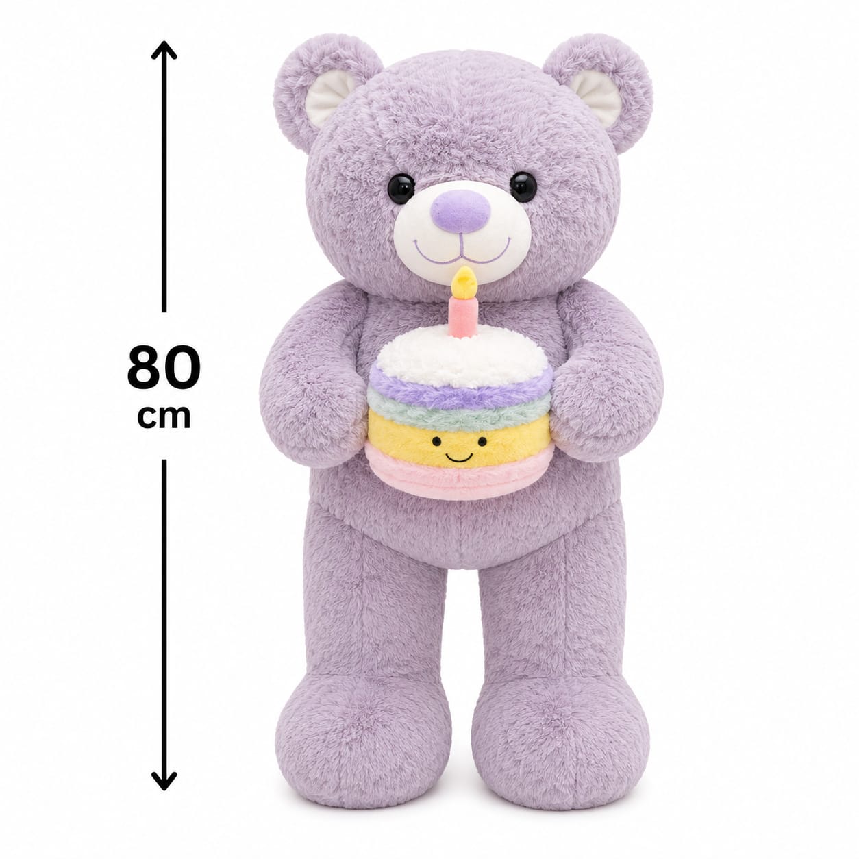 Birthday Cake Cuddle Teddy – 80cm 🎂🧸