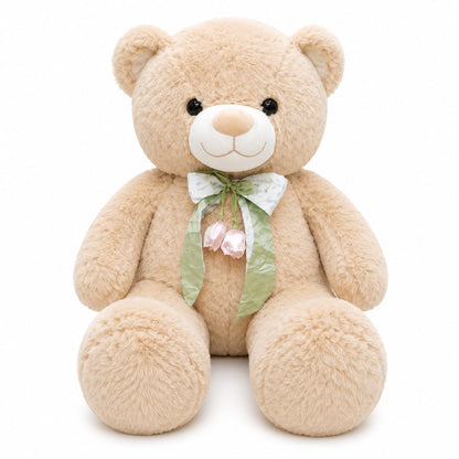 Rosie Ribbon Teddy Bear – 80cm Giant Soft & Huggable Plush