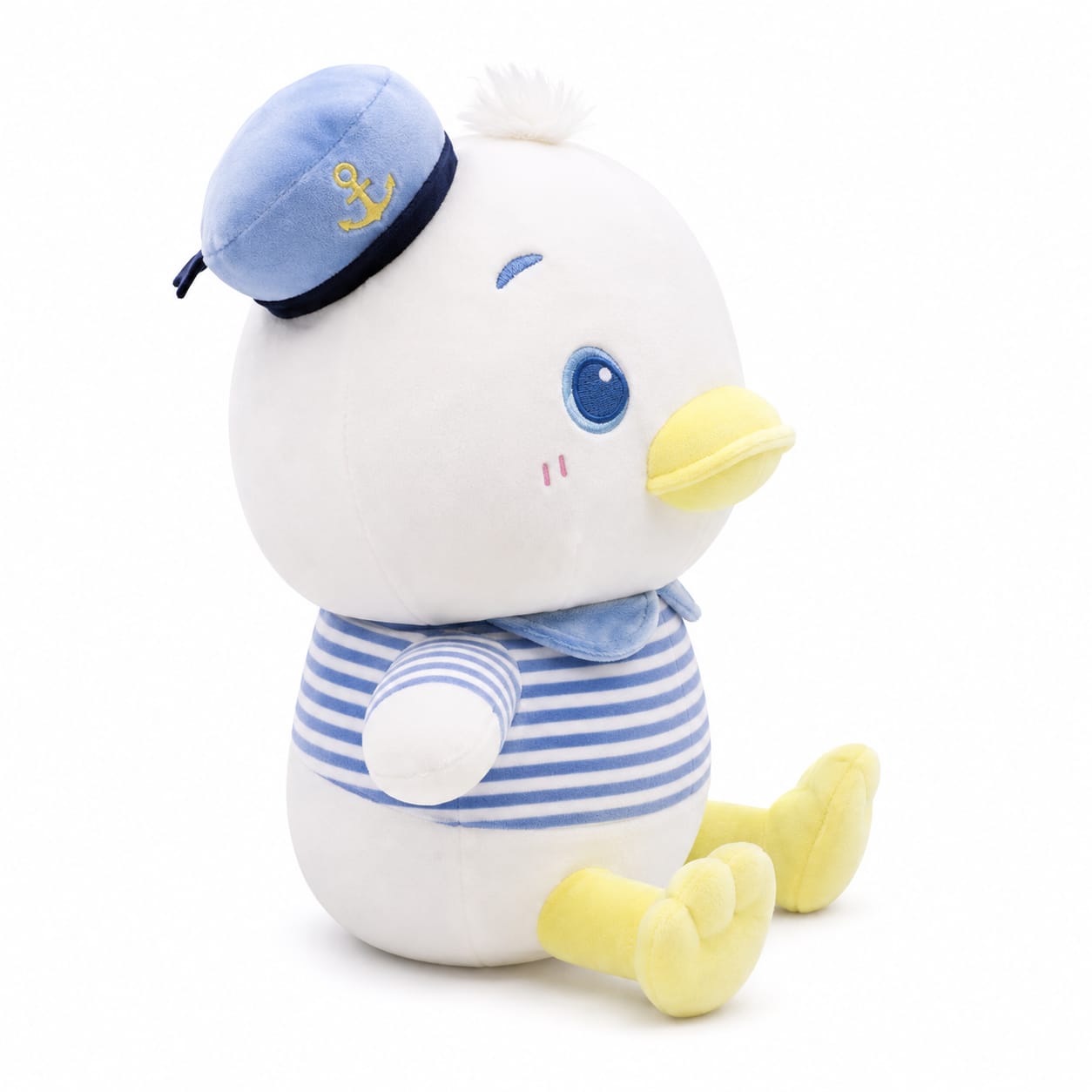🐥 Sailor Ducky Cuddle Plushie – 45cm