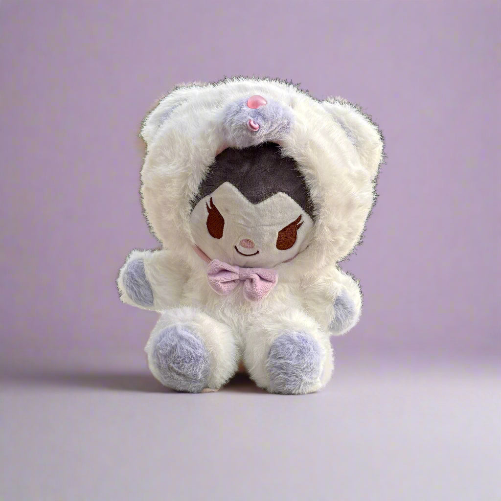 Hello Kitty & Kuromi Hooded Plush Duo🎀