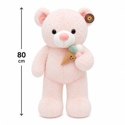 🍦 Sweet Scoop Teddy Bear Plushie – 80cm
