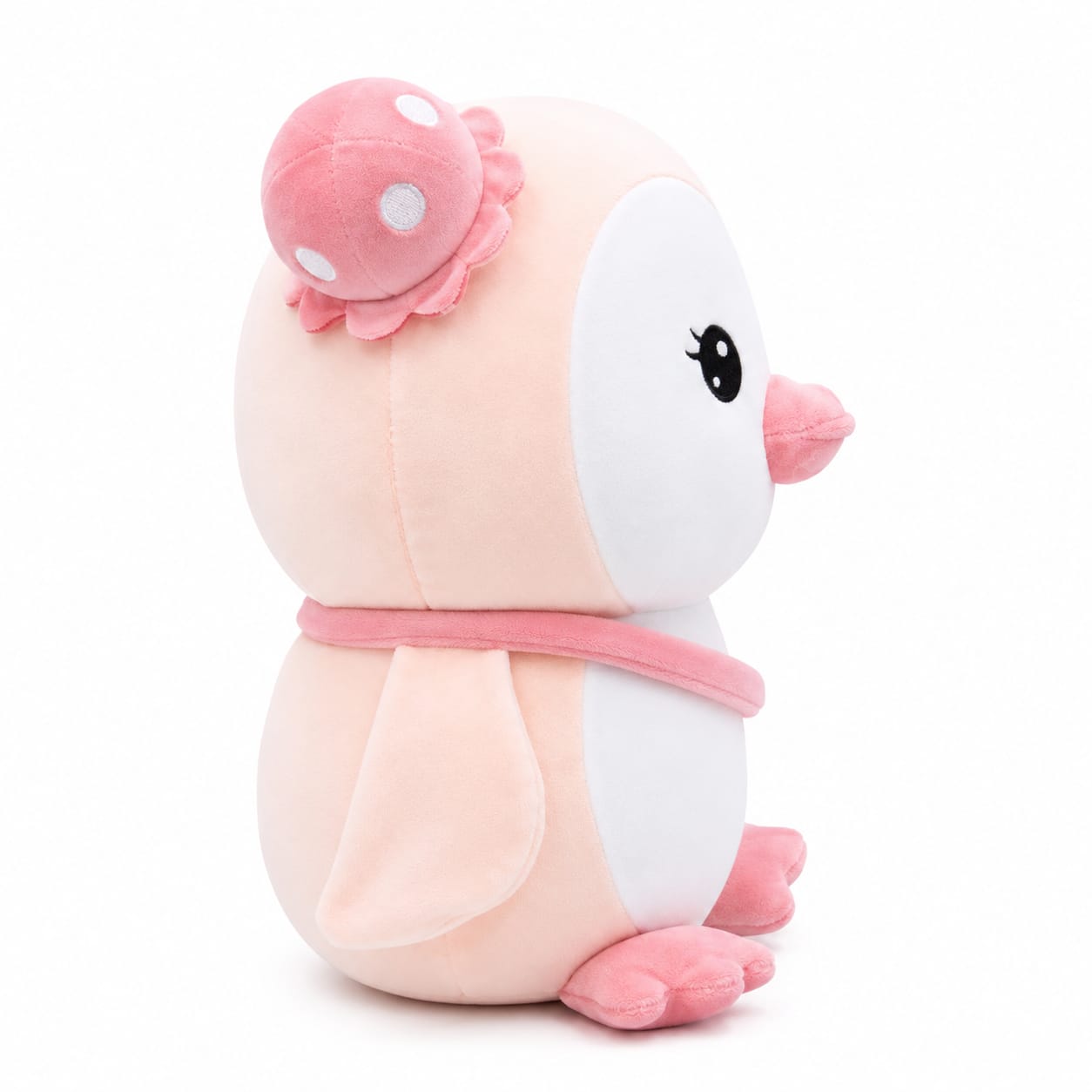 Bunny Pouch Penguin Plushie – 45cm | Available in Pink & Blue