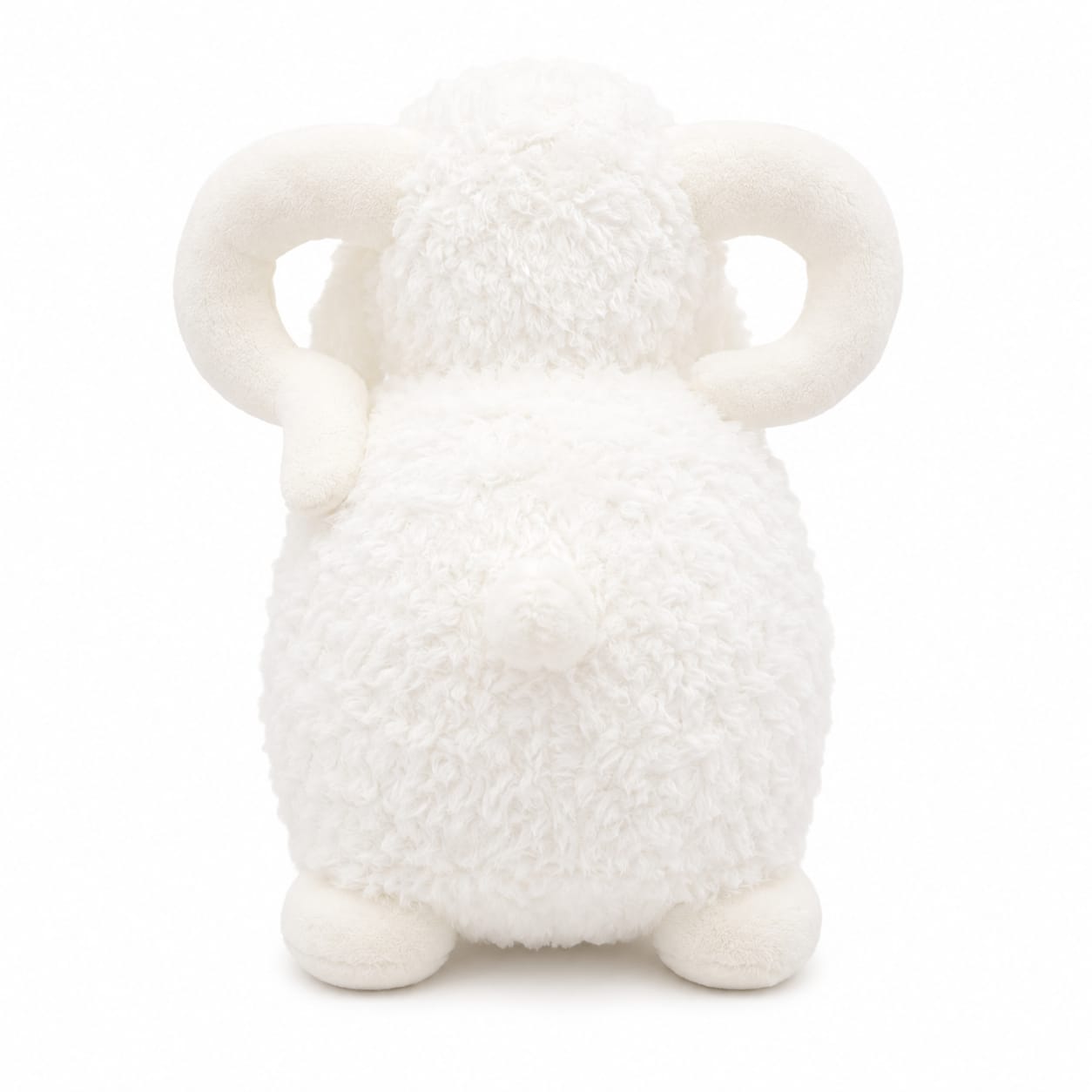 Cozy Curly Horn Sheep Plushie – 30cm | Super Soft & Cuddly