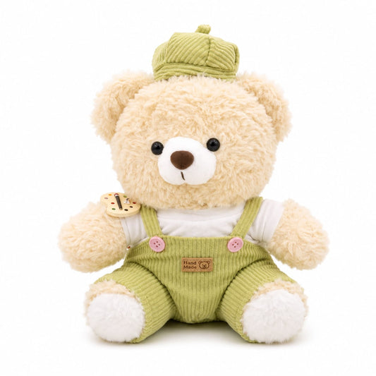 Cozy Artist Teddy Bear Plushie – 30cm